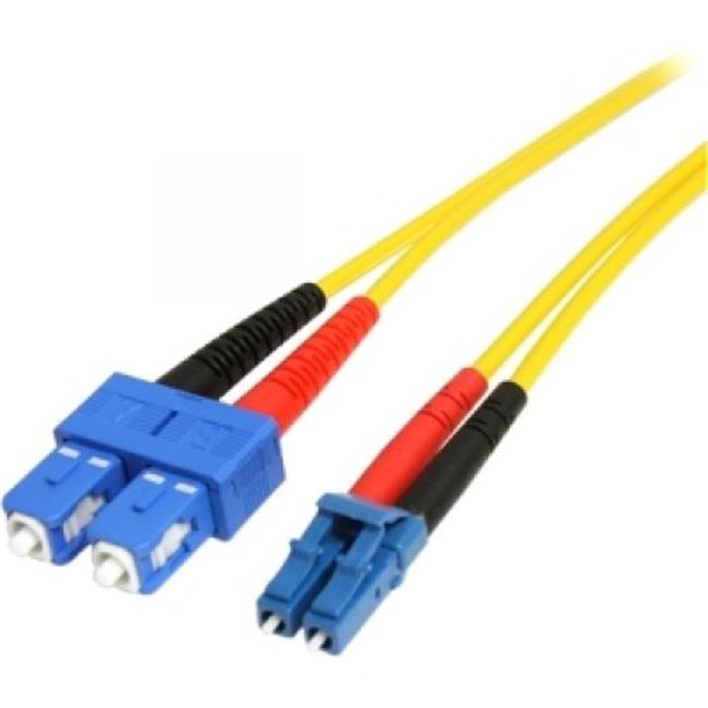 4m SM Duplex Fiber Patch Cable LC to SC 4m SM Duplex Fiber Patch Cable LC to SC